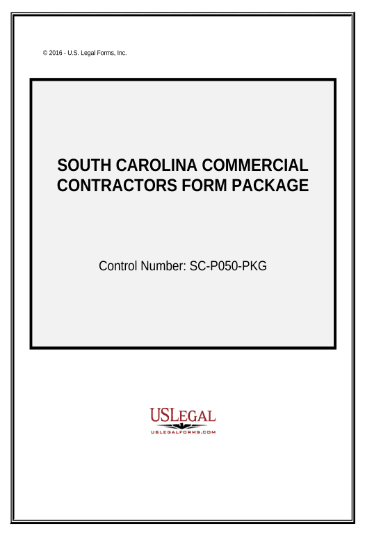 Arrange Commercial Contractor Package - South Carolina Trello Bot