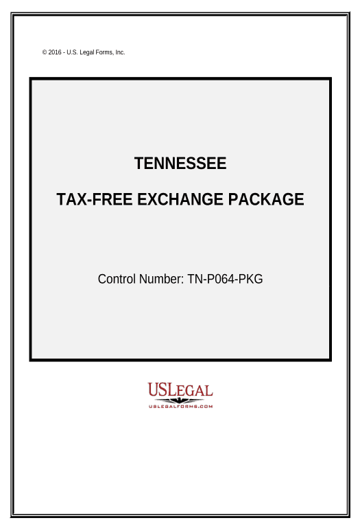 Update Tax Free Exchange Package - Tennessee Rename Slate document Bot