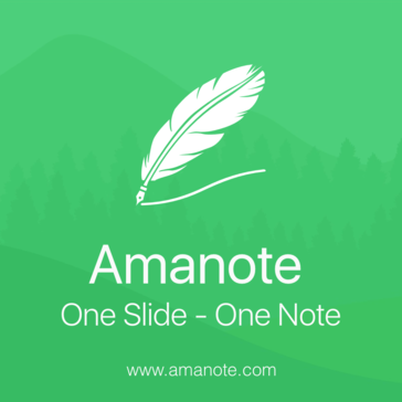 Pre-fill from Amanote: One Slide - One Note Bot