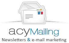 Pre-fill from Acymailing Bot
