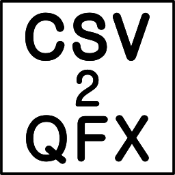 Pre-fill from CSV2QFX (CSV to QFX Converter) Bot