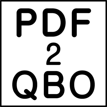 Extract from PDF2QBO (PDF to QBO Converter) Bot