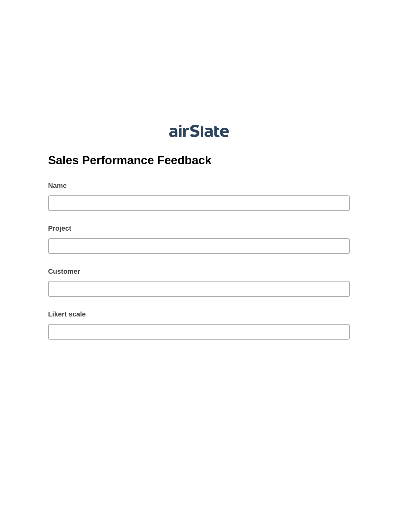 Sales Performance Feedback Pre-fill Slate from MS Dynamics 365 Records Bot, Pre-fill with Custom Data Bot, Archive to SharePoint Folder Bot