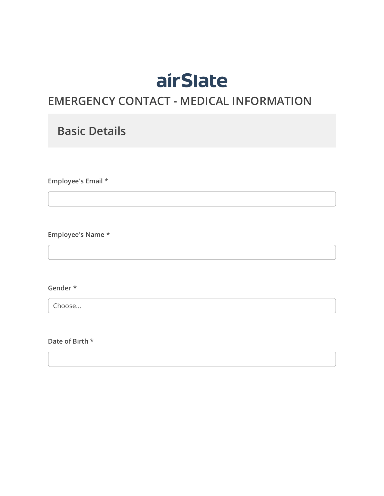 Emergency Contact Workflow Pre-fill from Office 365 Excel Bot, Update MS Dynamics 365 Records Bot, Export to Smartsheet Bot