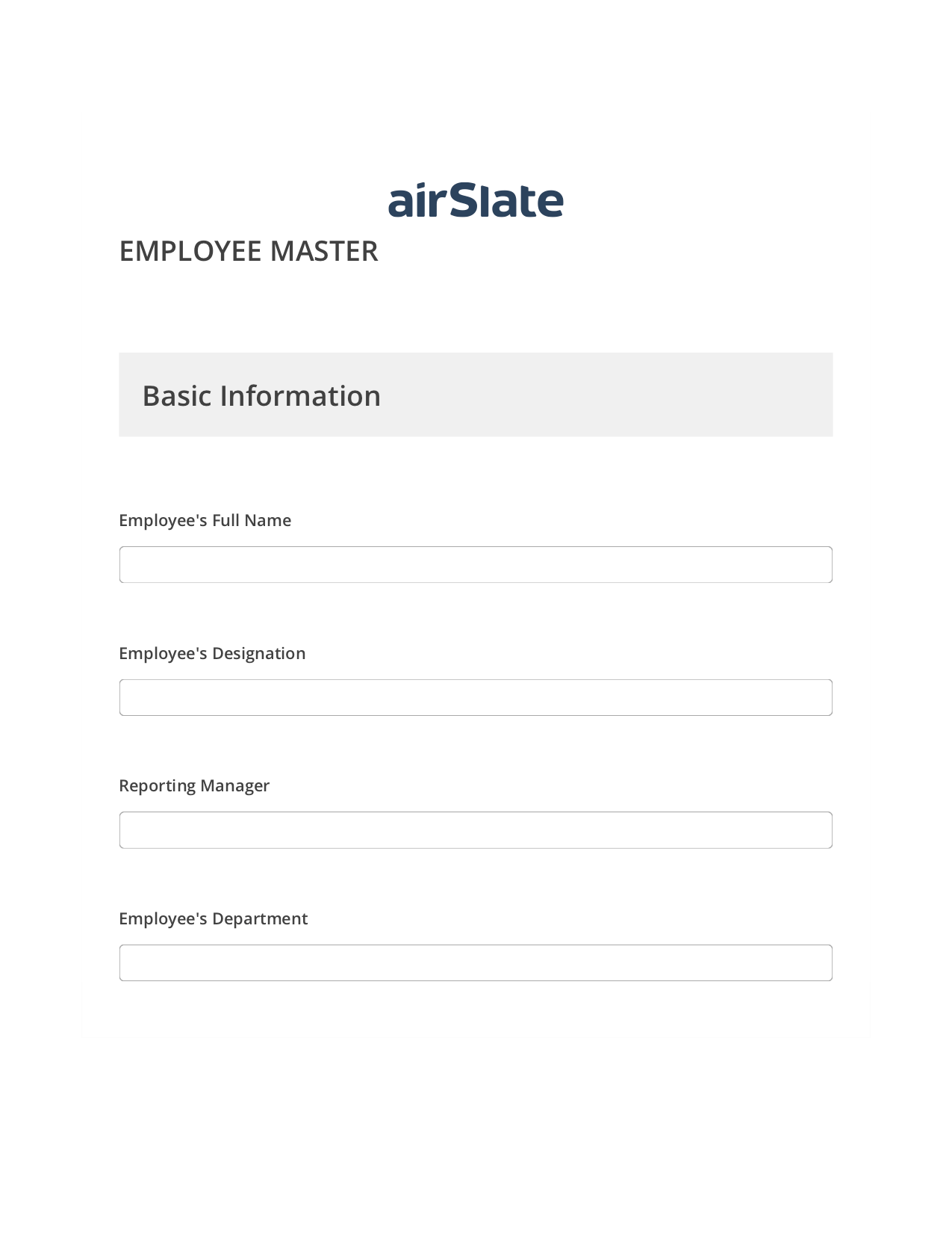 Employee Master Flow Create Slate from another Flow Bot