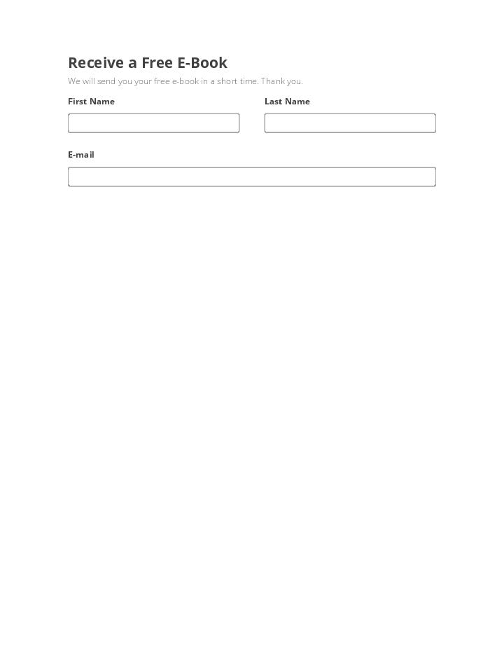 Receive a Free E-Book Form 