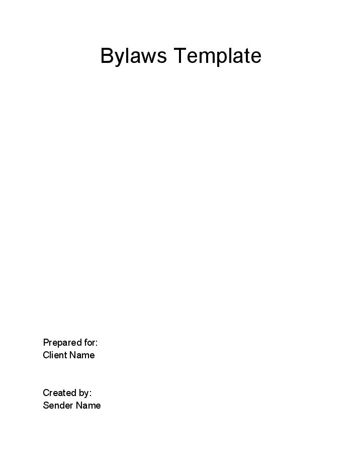 The Bylaws 