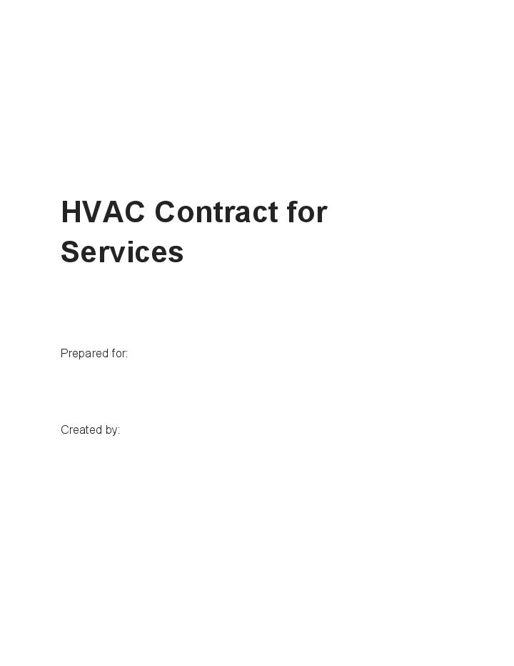 HVAC Contract 