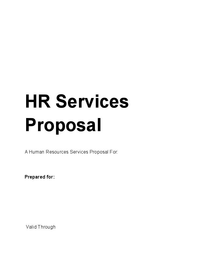 Human Resources Proposal 