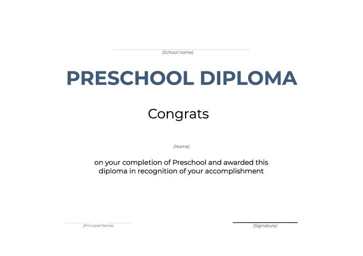 Use doopoll Bot for Automating preschool graduation certificate Template
