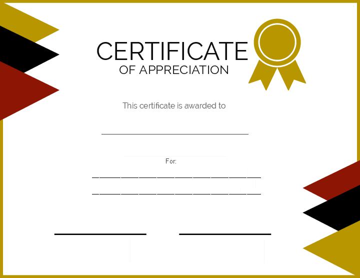 Automate certificate of appreciation Template using RotaCloud Bot