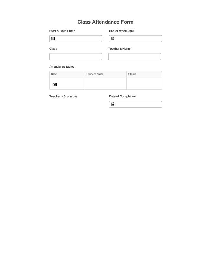 Use Cypress Bot for Automating class attendance Template