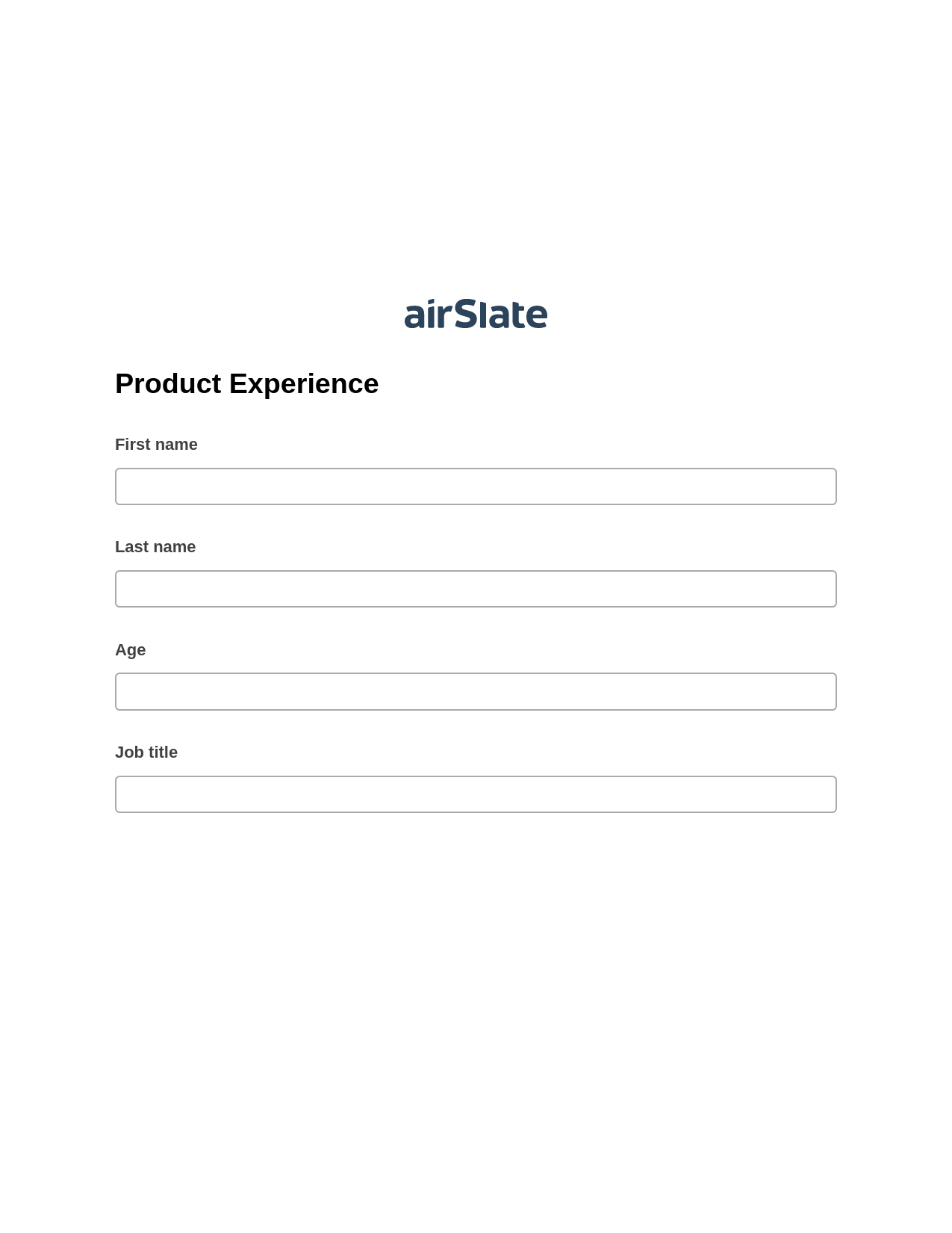 Product Experience Pre-fill from CSV File Bot, Send a Slate with Roles Bot, Export to MySQL Bot