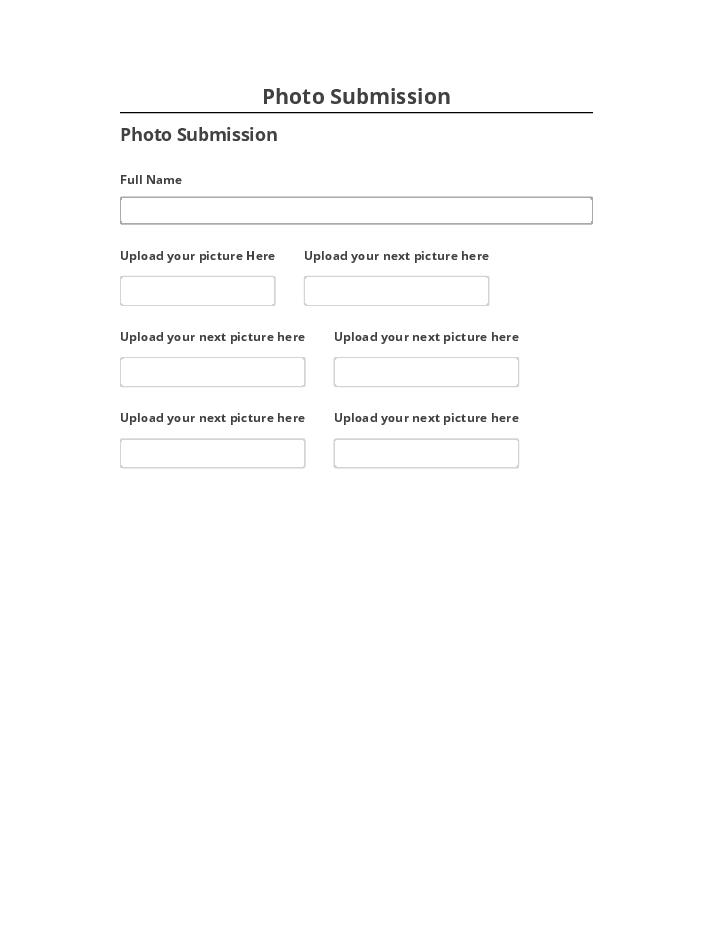 Manage Photo Submission in Netsuite