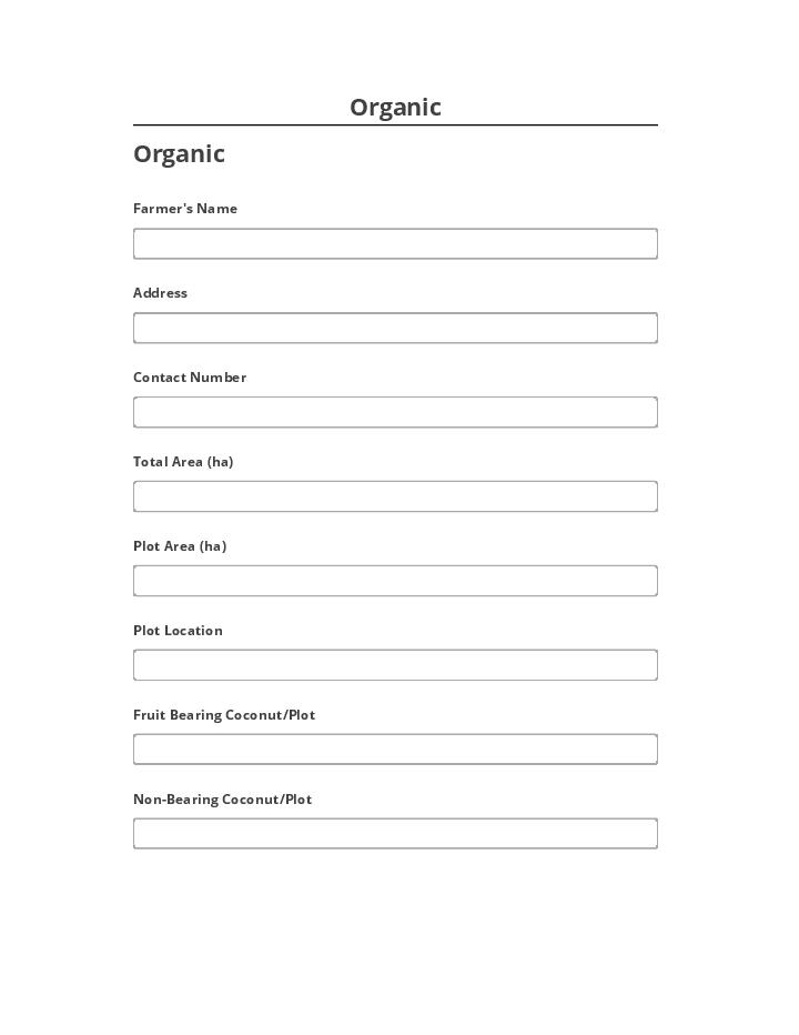 Extract Organic from Salesforce