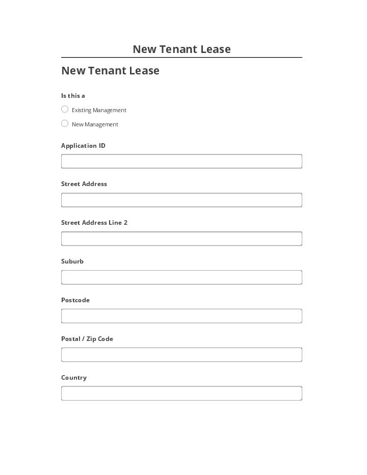 Integrate New Tenant Lease with Microsoft Dynamics