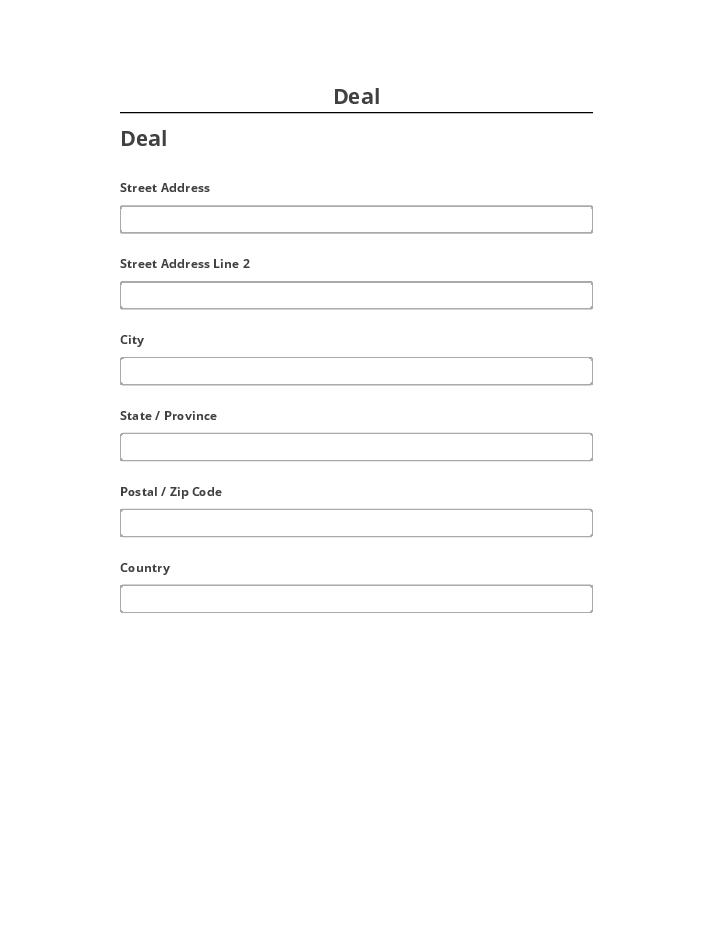 Automate Deal in Netsuite