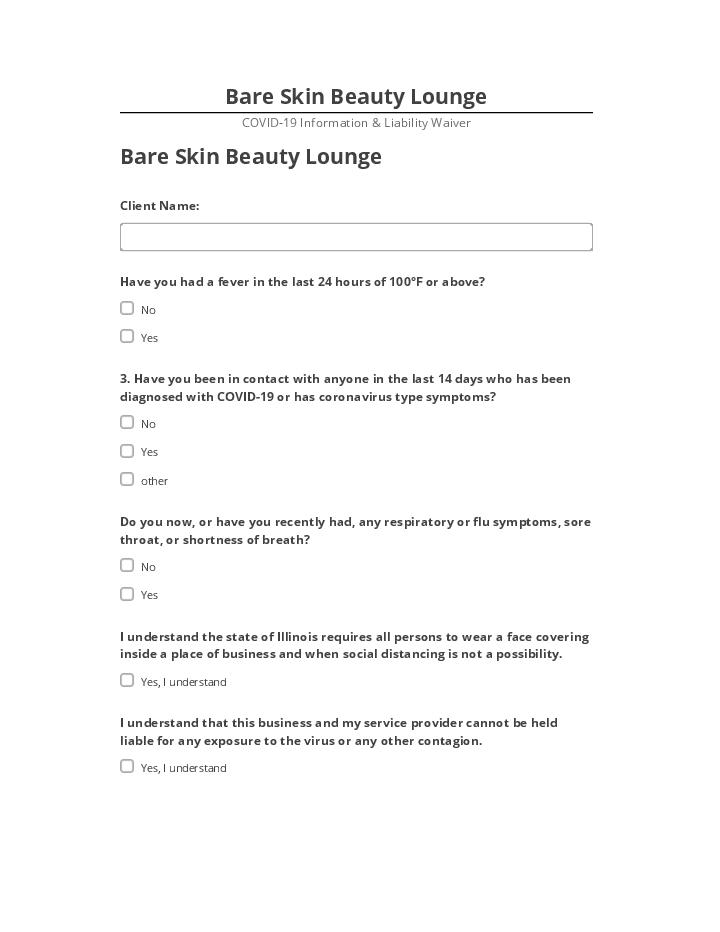 Archive Bare Skin Beauty Lounge to Salesforce