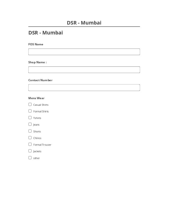 Synchronize DSR - Mumbai with Netsuite