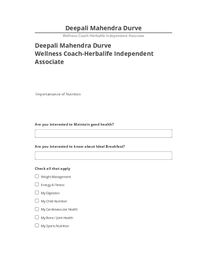 Manage Deepali Mahendra Durve in Microsoft Dynamics