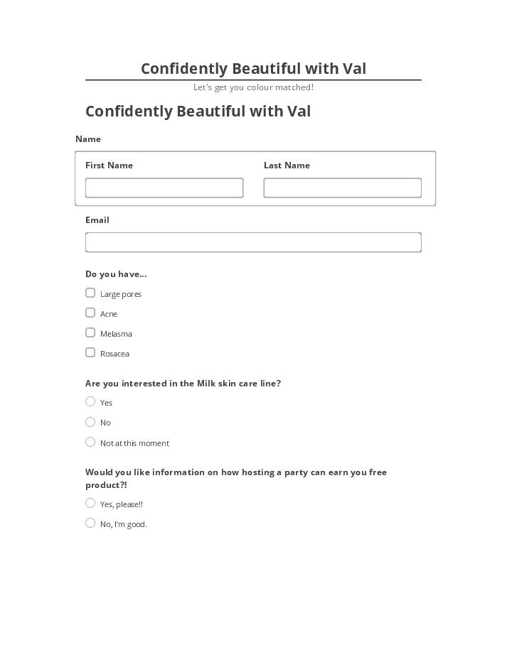 Update Confidently Beautiful with Val