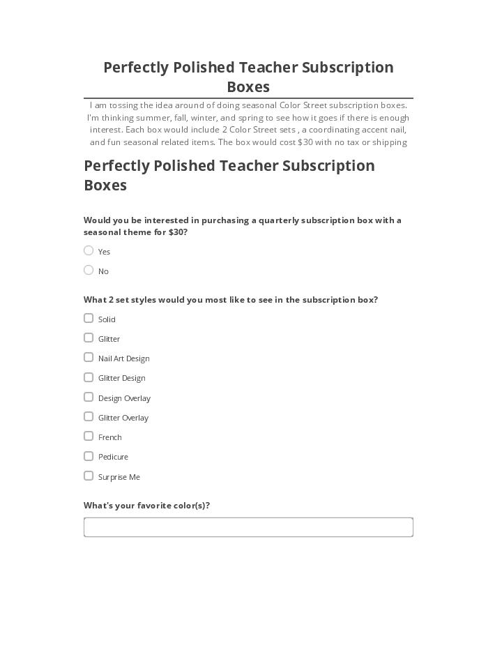 Arrange Perfectly Polished Teacher Subscription Boxes in Netsuite