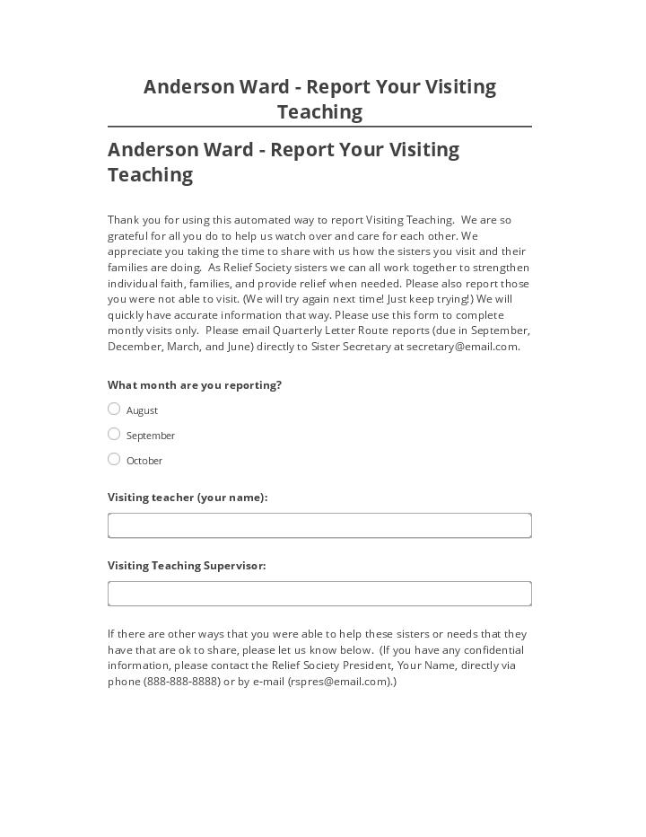 Export Anderson Ward - Report Your Visiting Teaching to Salesforce