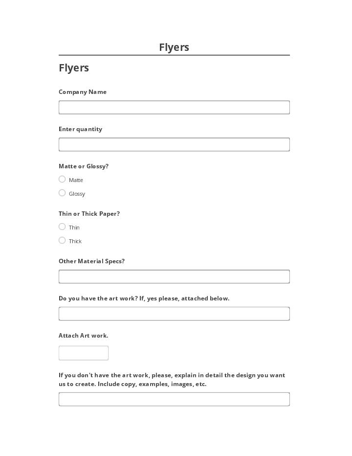 Integrate Flyers with Salesforce