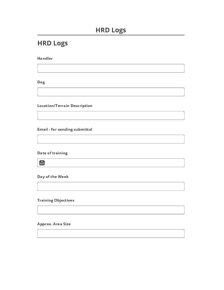 Manage HRD Logs