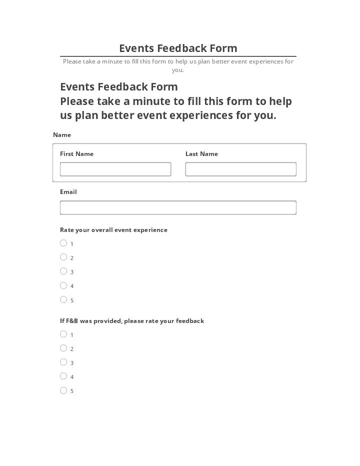 Automate Events Feedback Form in Microsoft Dynamics