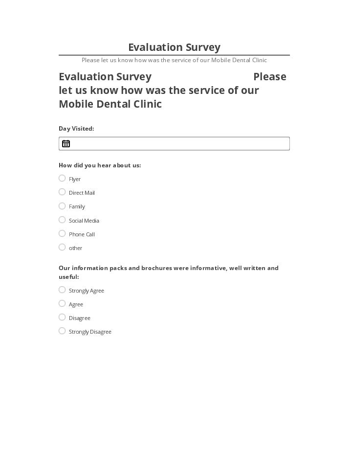 Manage Evaluation Survey in Microsoft Dynamics