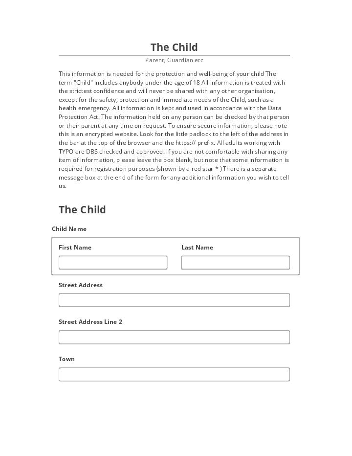 Synchronize The Child with Netsuite