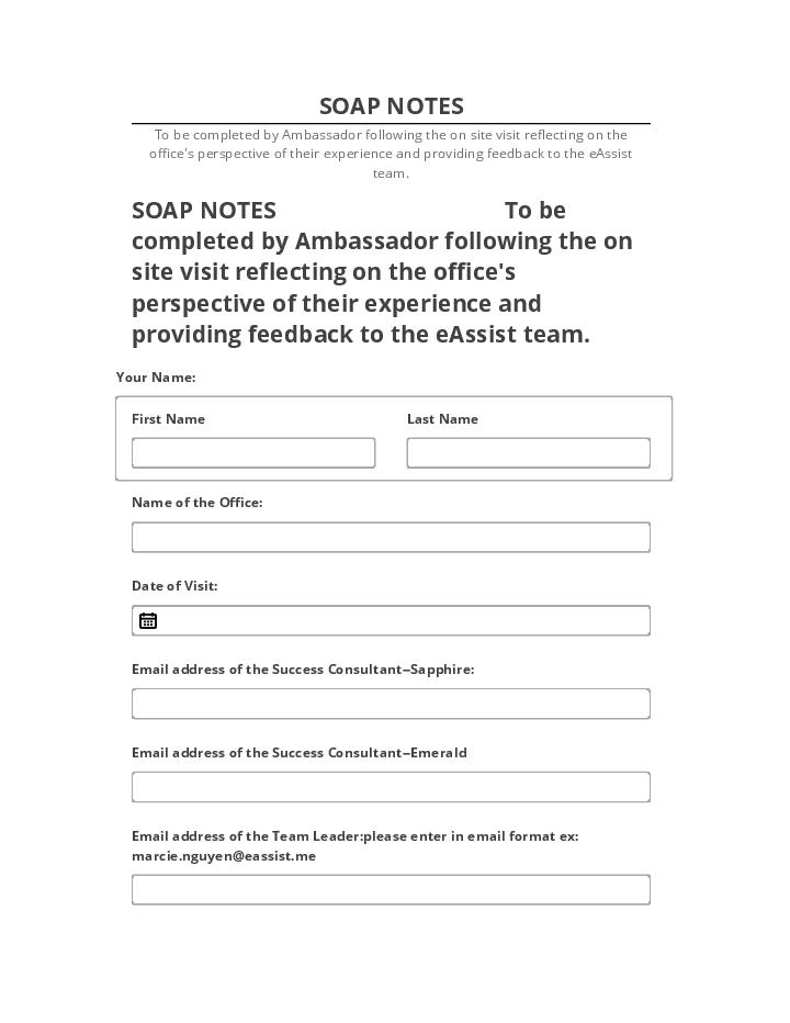 Automate SOAP NOTES in Microsoft Dynamics