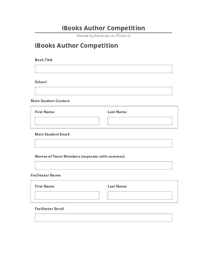 Extract iBooks Author Competition from Salesforce