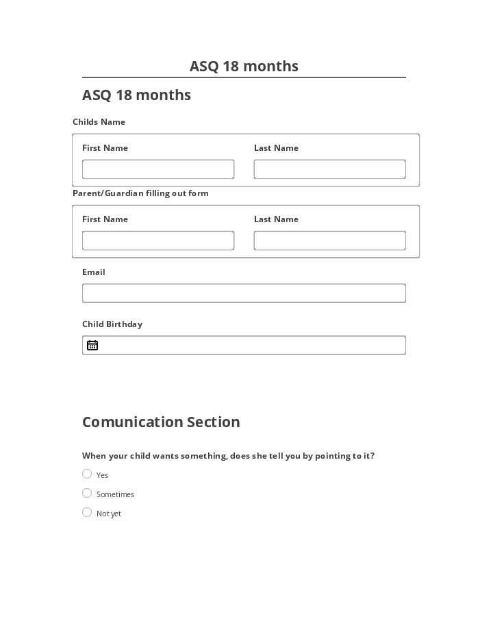 Update ASQ 18 months from Microsoft Dynamics