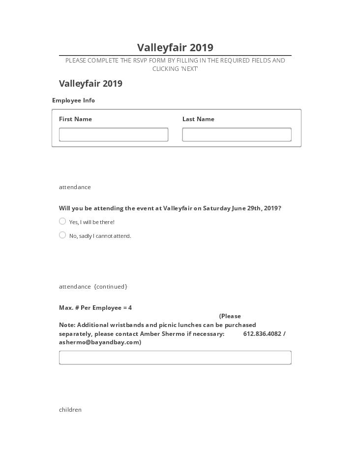 Archive Valleyfair 2019 to Salesforce