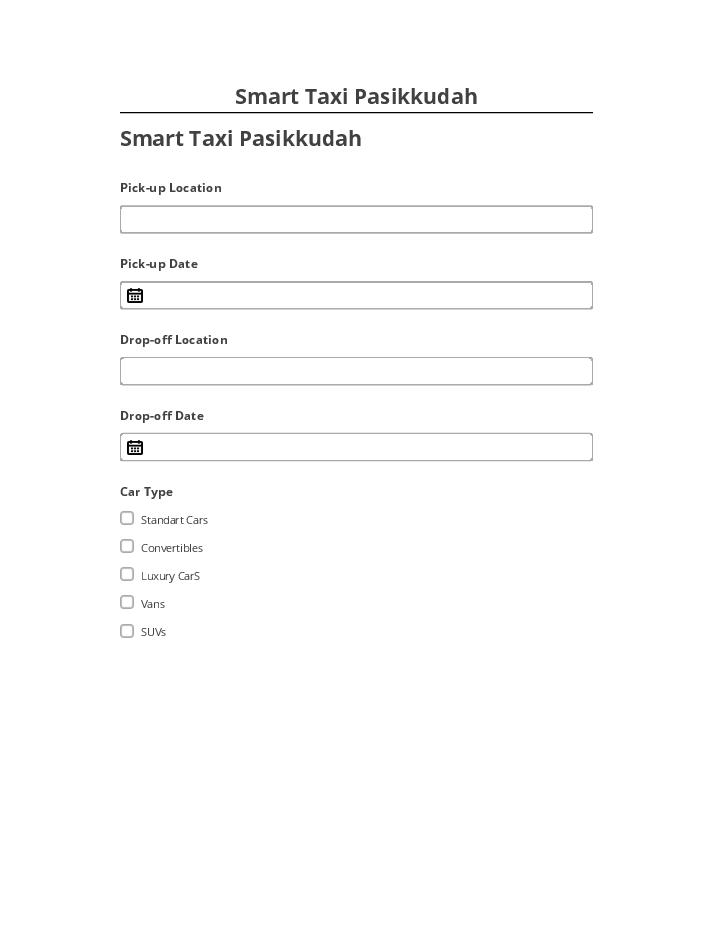 Synchronize Smart Taxi Pasikkudah with Netsuite