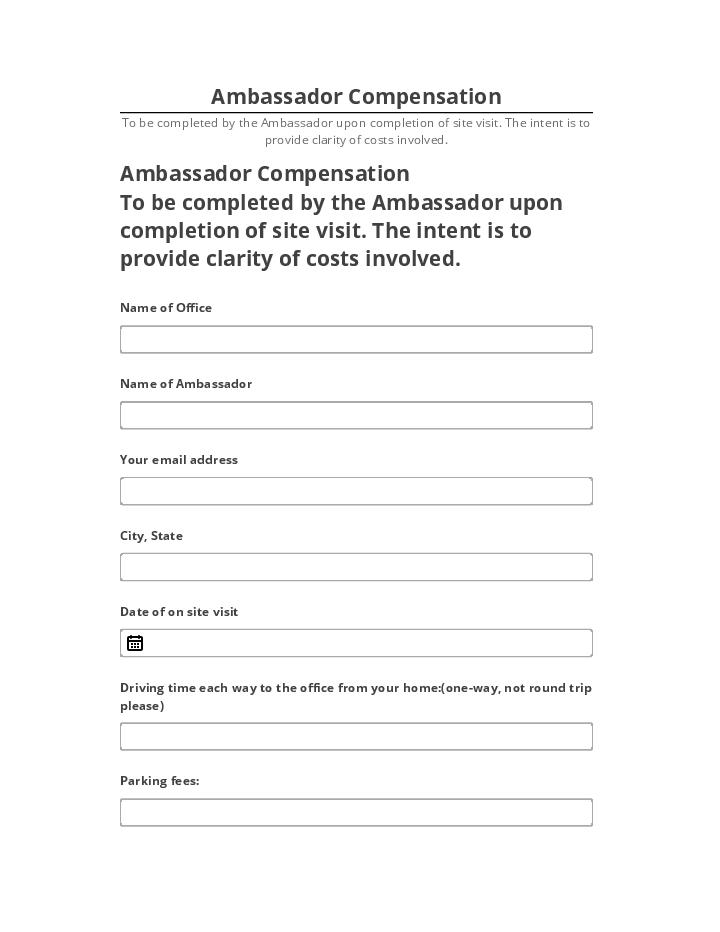 Extract Ambassador Compensation from Microsoft Dynamics