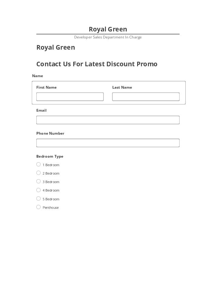 Integrate Royal Green with Salesforce