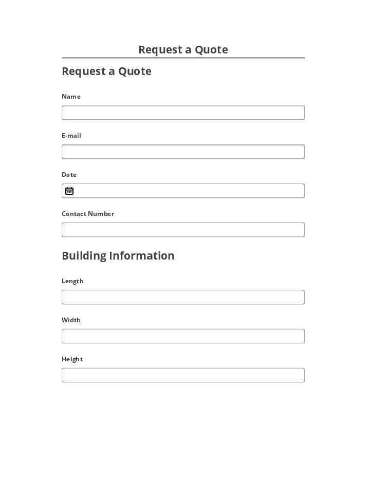 Automate Request a Quote in Salesforce