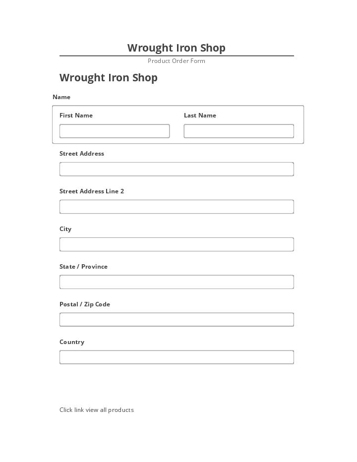 Integrate Wrought Iron Shop with Microsoft Dynamics