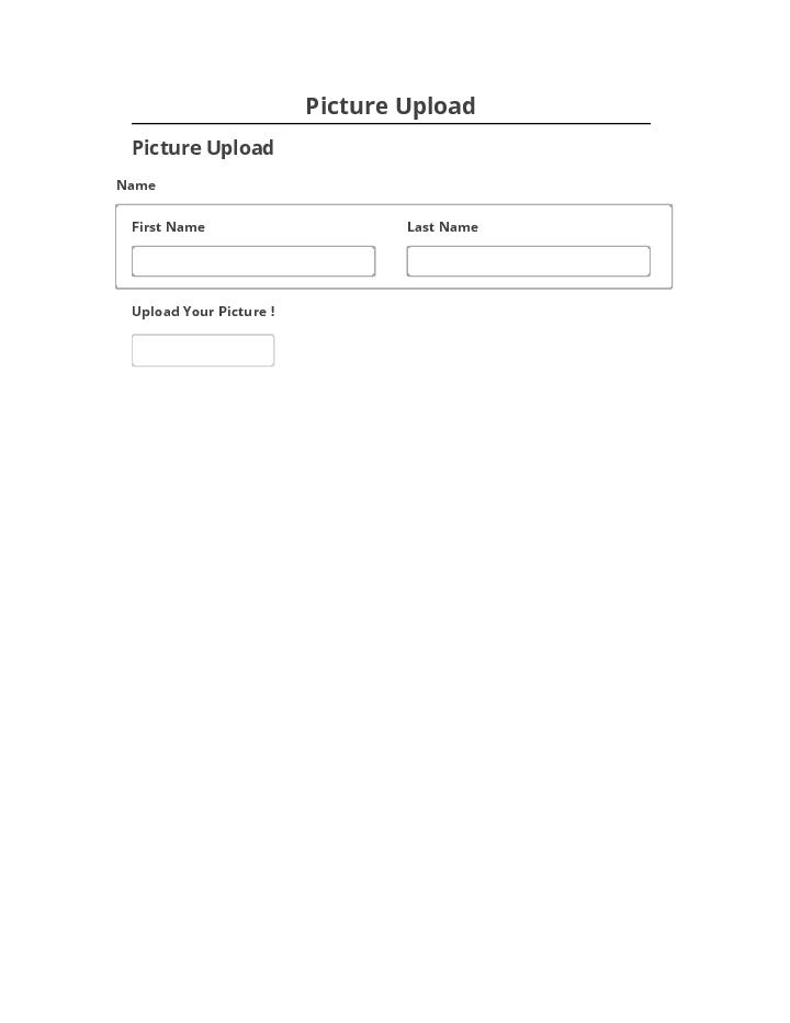 Pre-fill Picture Upload from Microsoft Dynamics