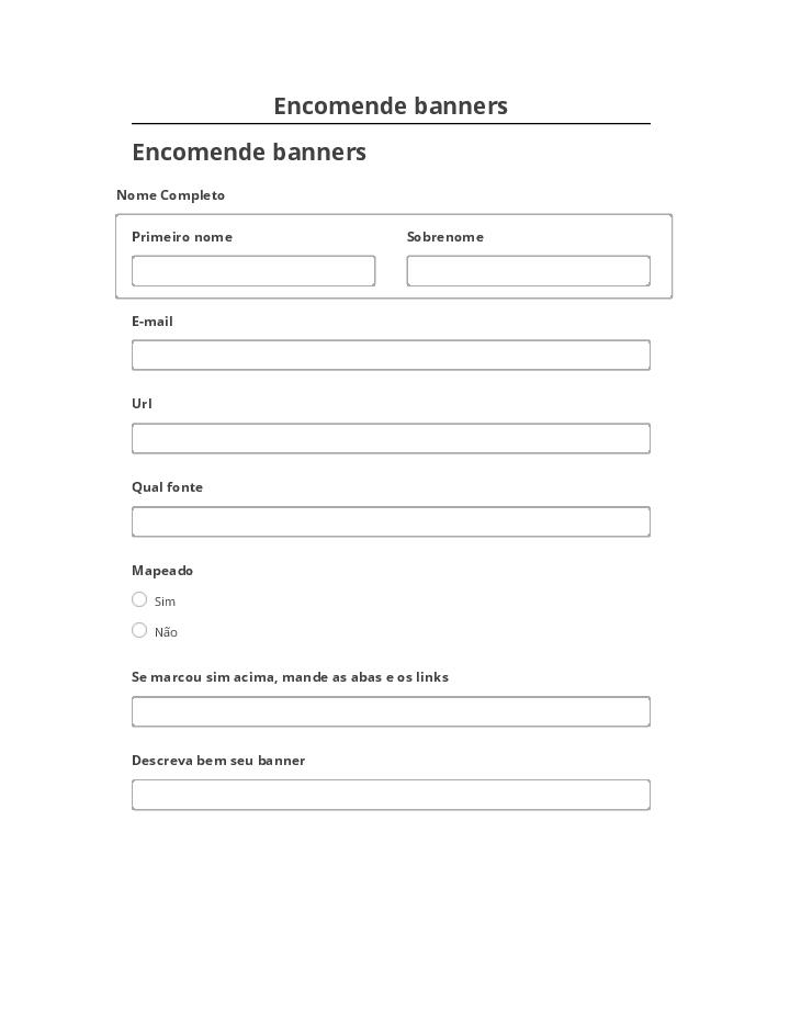 Automate Encomende banners in Microsoft Dynamics