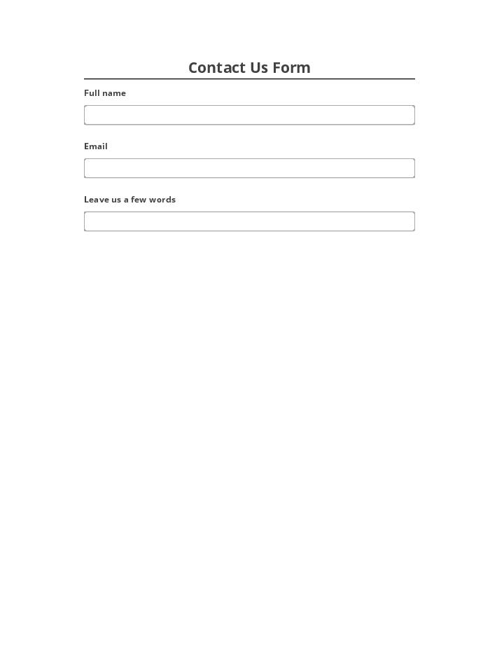Automate Contact Us Form in Salesforce