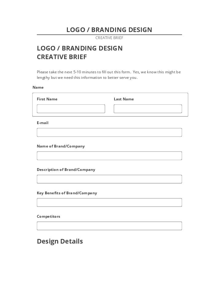 Integrate LOGO / BRANDING DESIGN with Salesforce