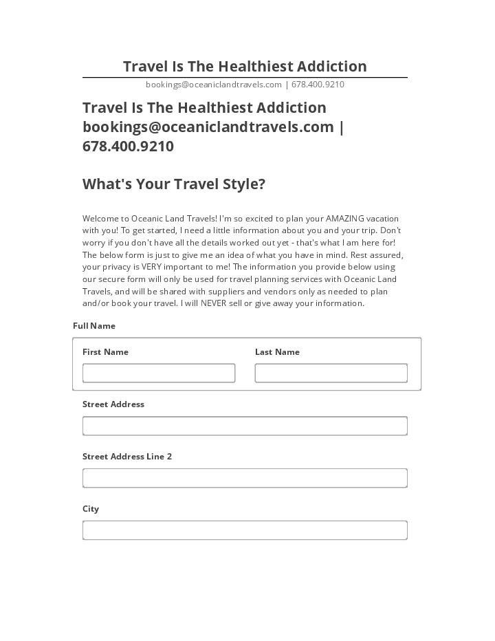 Update Travel Is The Healthiest Addiction from Microsoft Dynamics