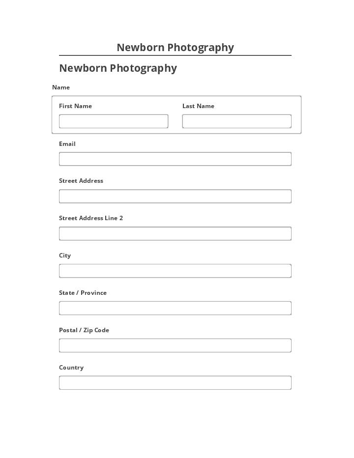 Arrange Newborn Photography in Microsoft Dynamics