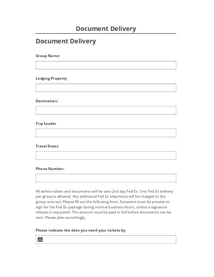 Archive Document Delivery to Netsuite