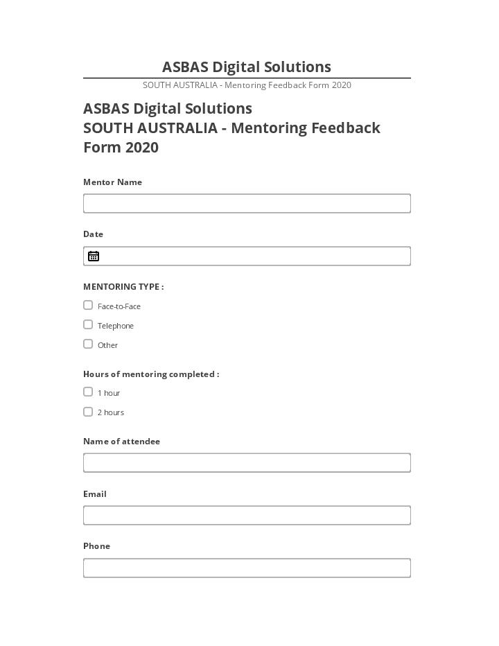 Update ASBAS Digital Solutions from Netsuite