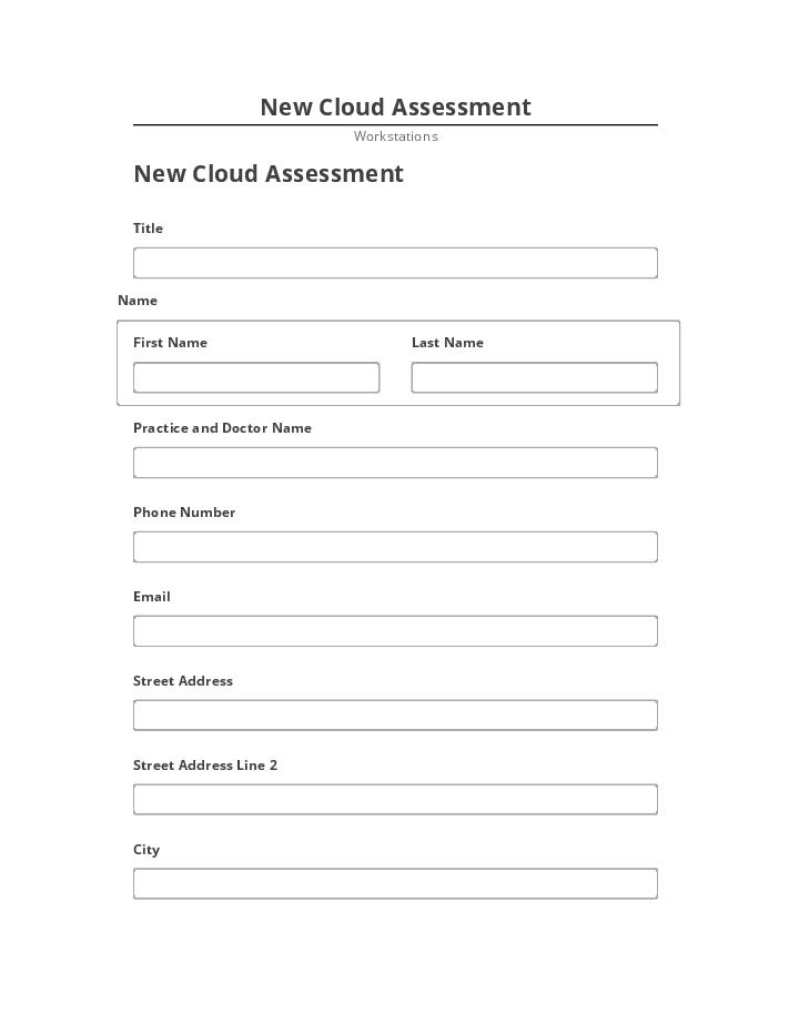 Automate New Cloud Assessment